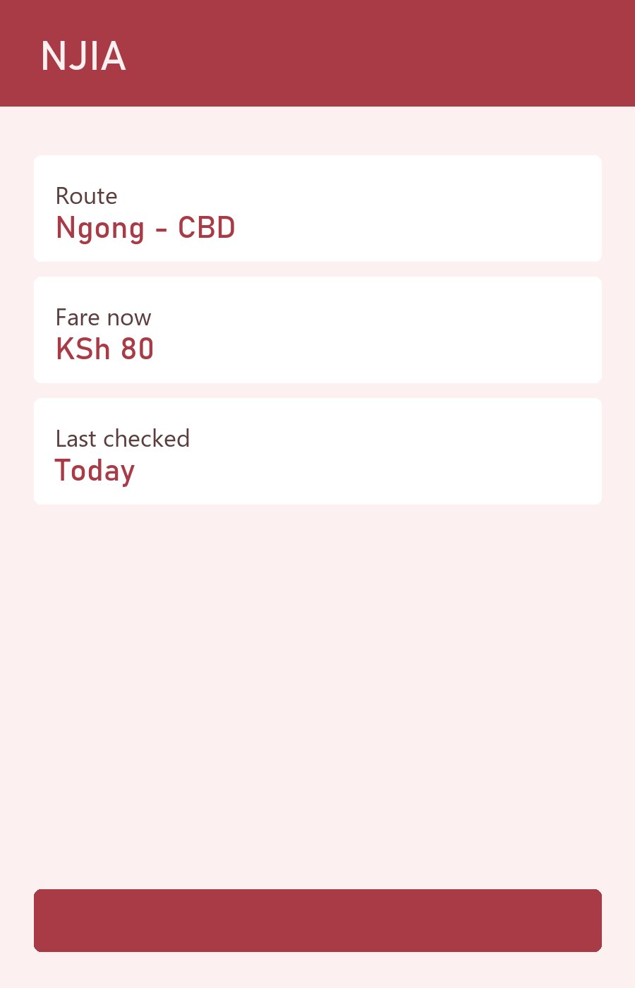 The Njia app